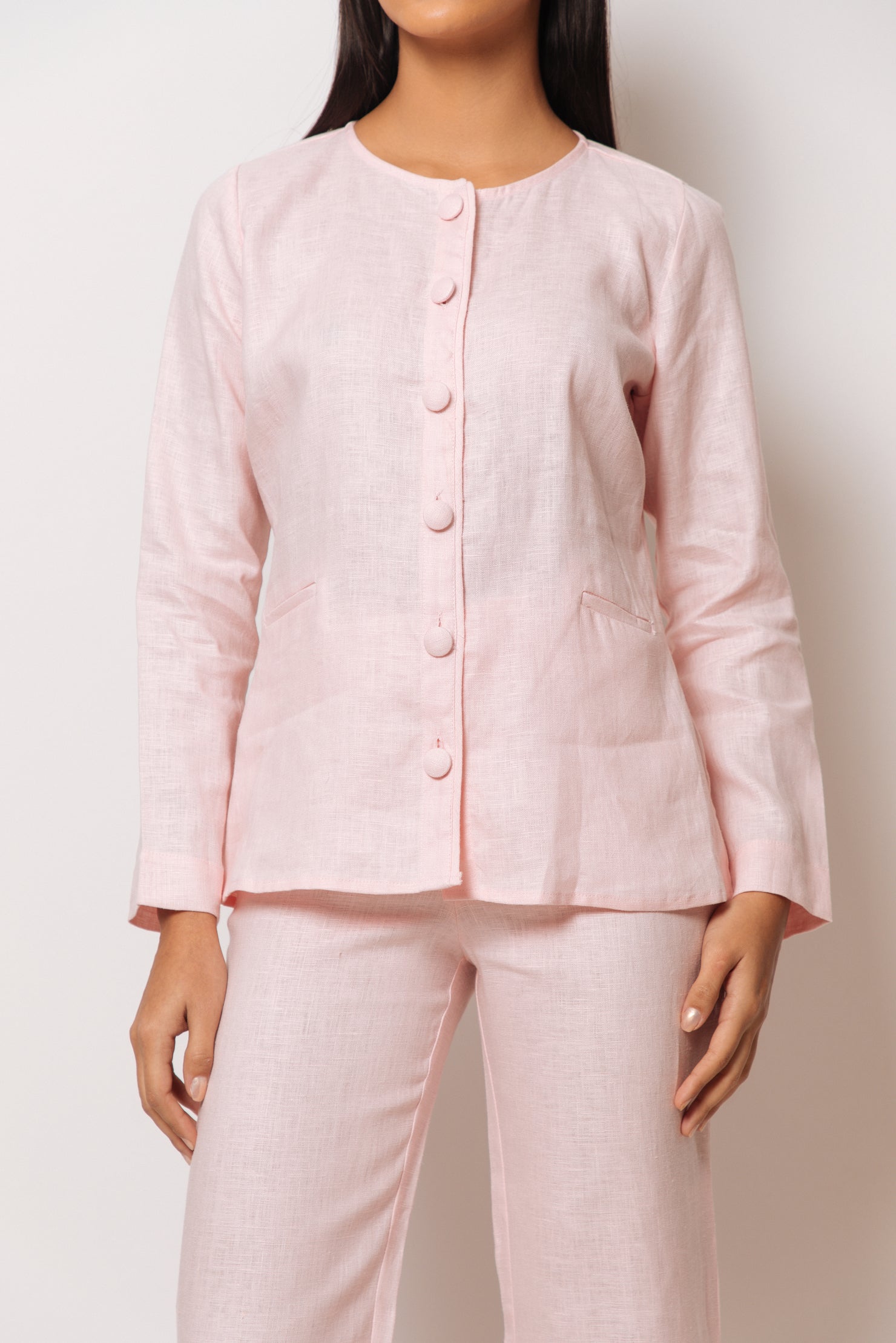 LIGHT BLUE BLOUSE