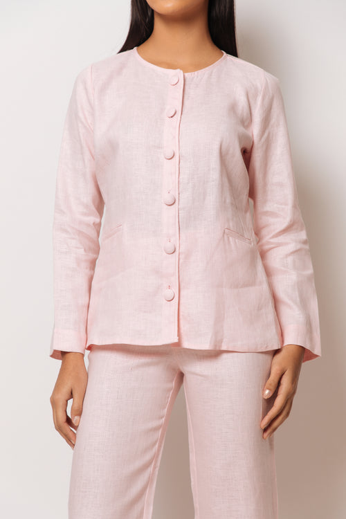 LIGHT BLUE BLOUSE