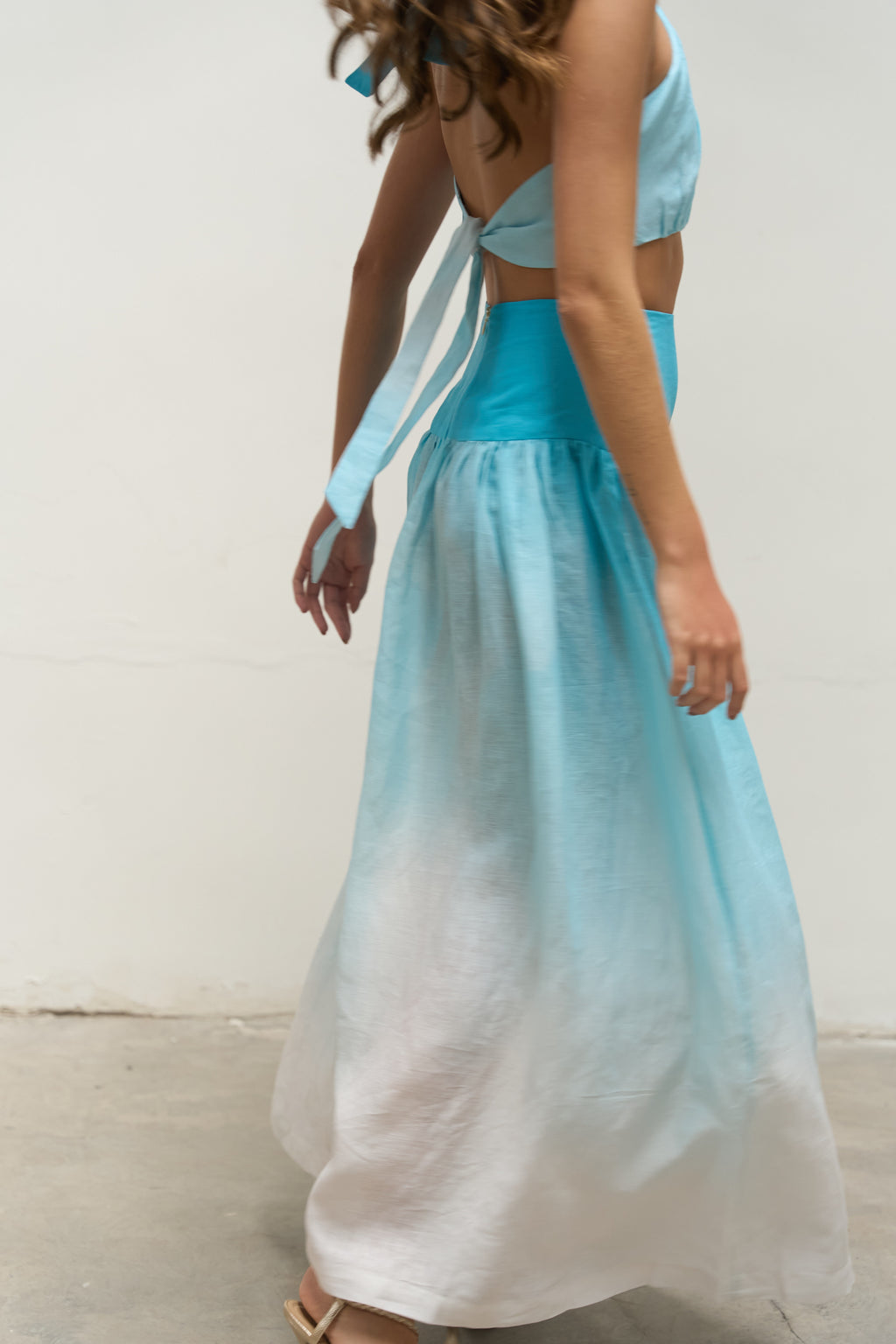 RAFFIA SKIRT