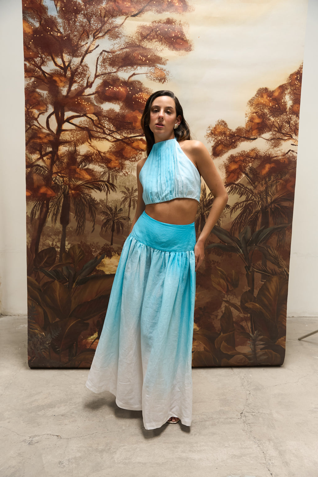 RAFFIA SKIRT