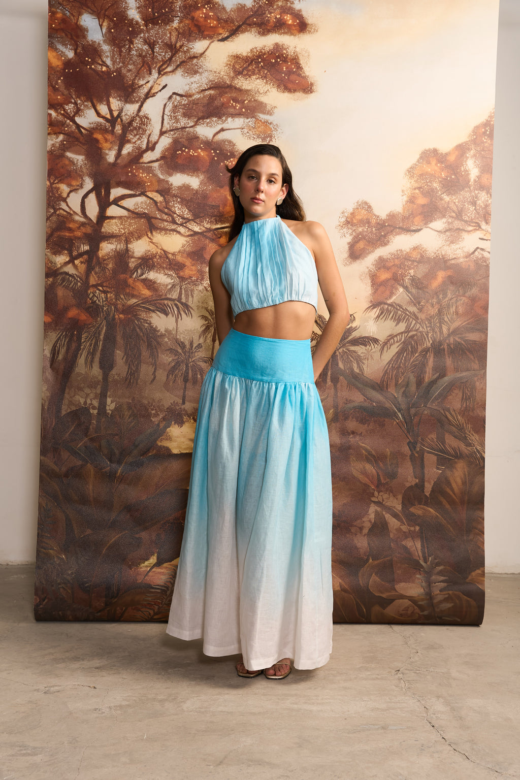 RAFFIA SKIRT