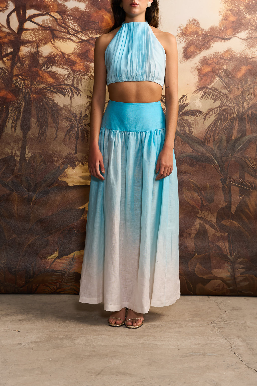 RAFFIA SKIRT