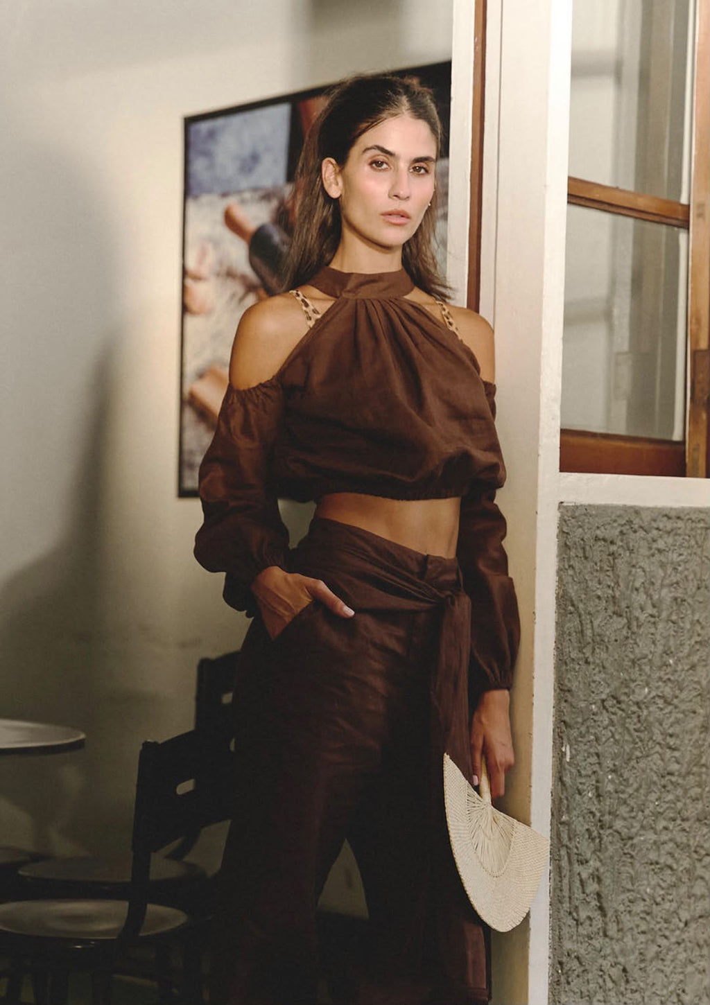 BLUSA GROSELLA
